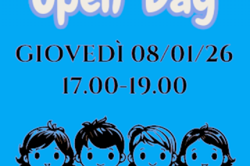 Open Day Scuola Infanzia Gioved&#236; 8 Gennaio 2026