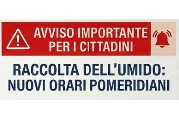Variazione Orario Raccolta Frazione Organica - Umido