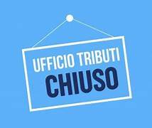 Avviso chiusura ufficio tributi