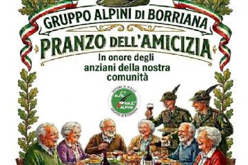 Momento di convivialità tra commensali